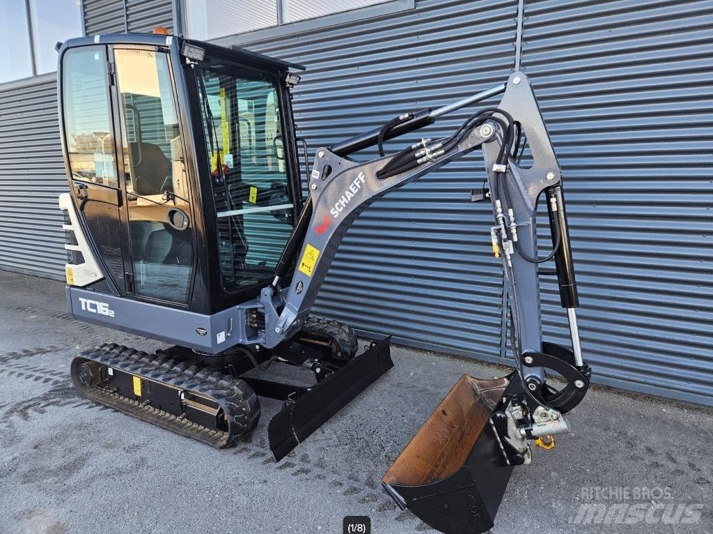 Terex tc16-2 Мини-экскаваторы