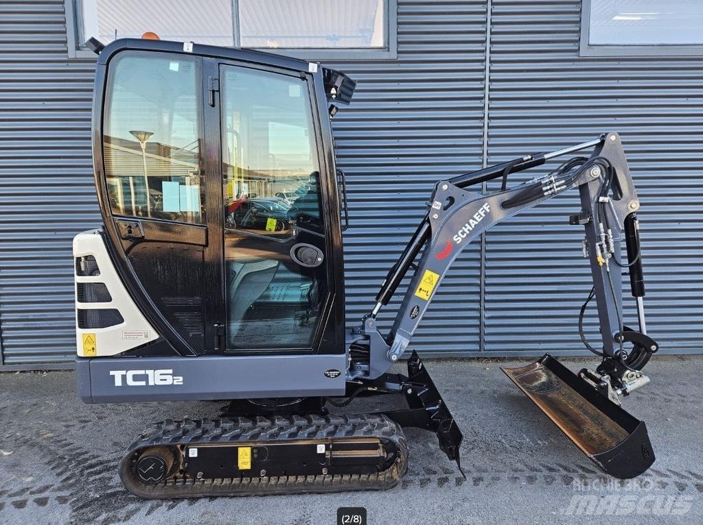 Terex tc16-2 Мини-экскаваторы