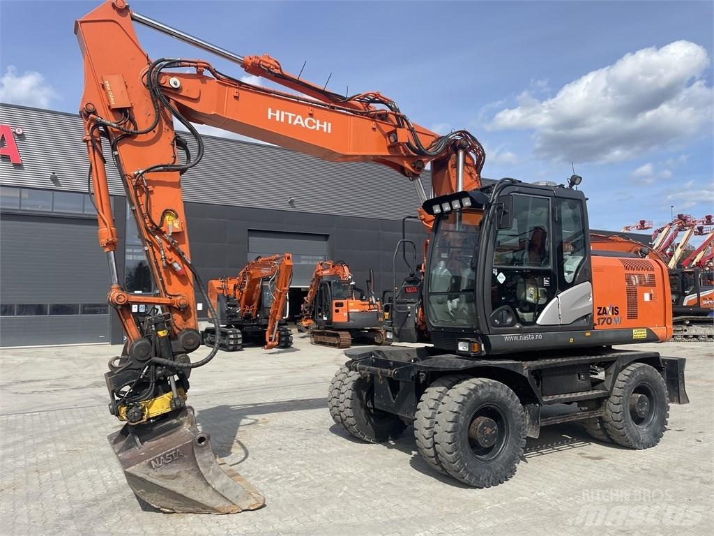 Hitachi ZX 170 W-5 B Колёсные экскаваторы