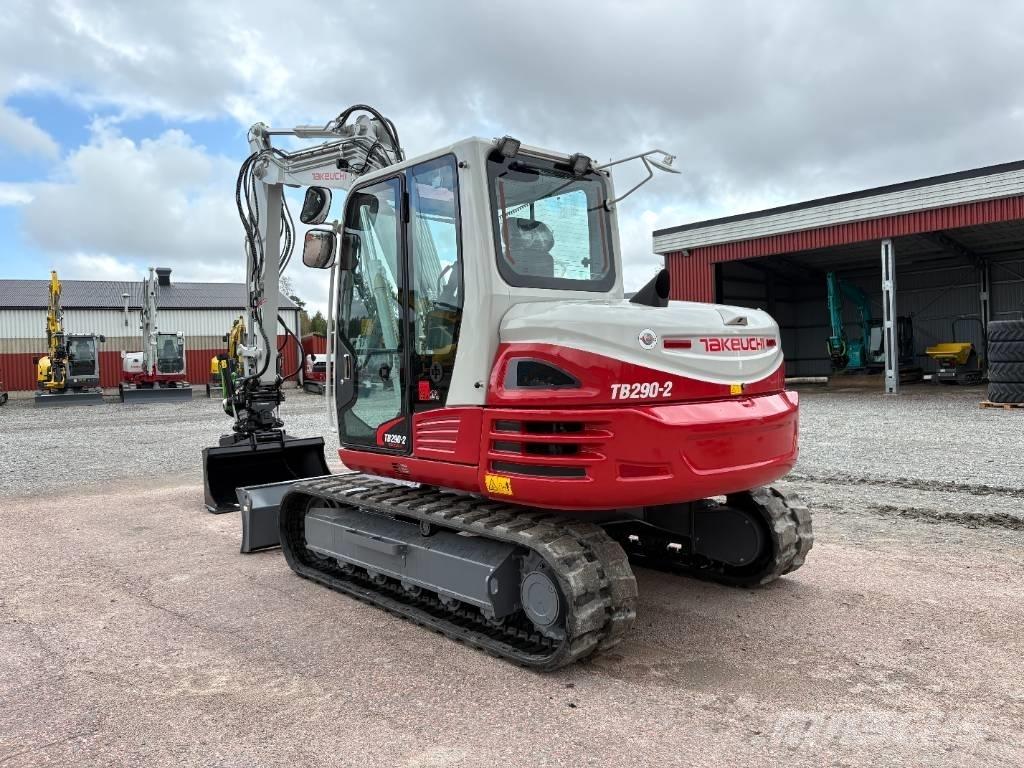 Takeuchi TB290 Малые экскаваторы 7т-12т
