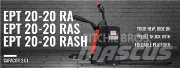 EP EPT 20-25 RAS Самоходные электрические тележки