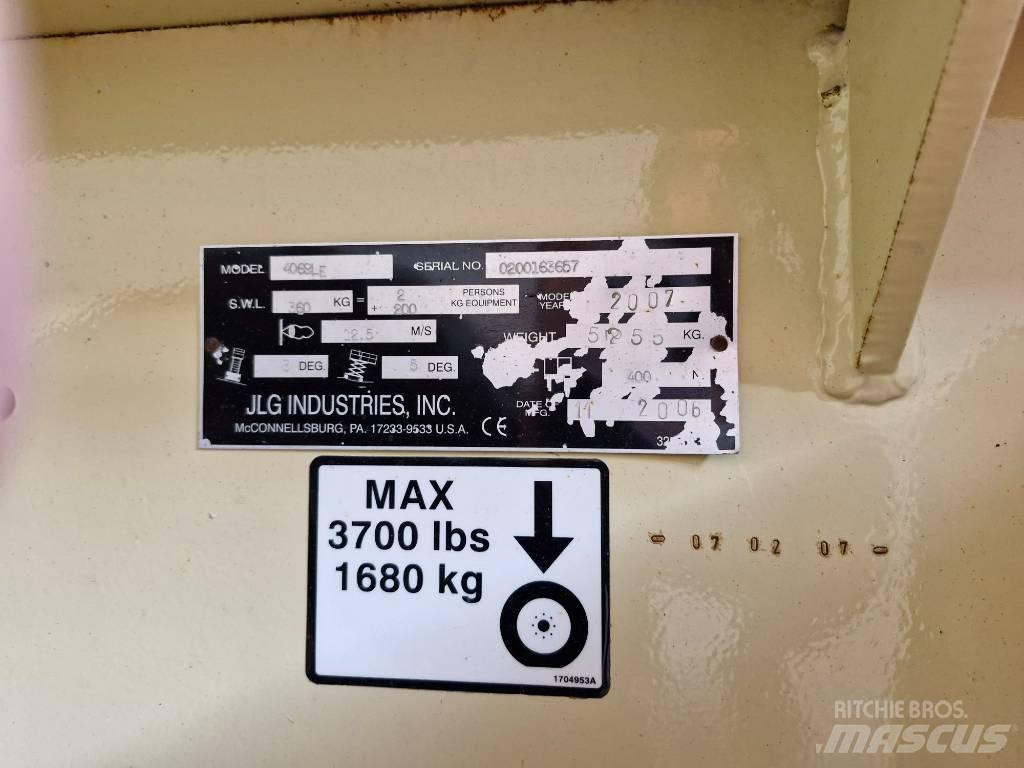 JLG 4069 LE Ножничные подъемники