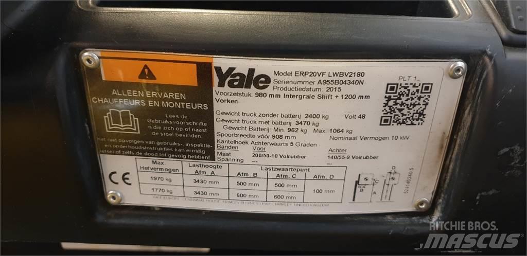 Yale ERP20VF 2014 Электропогрузчики