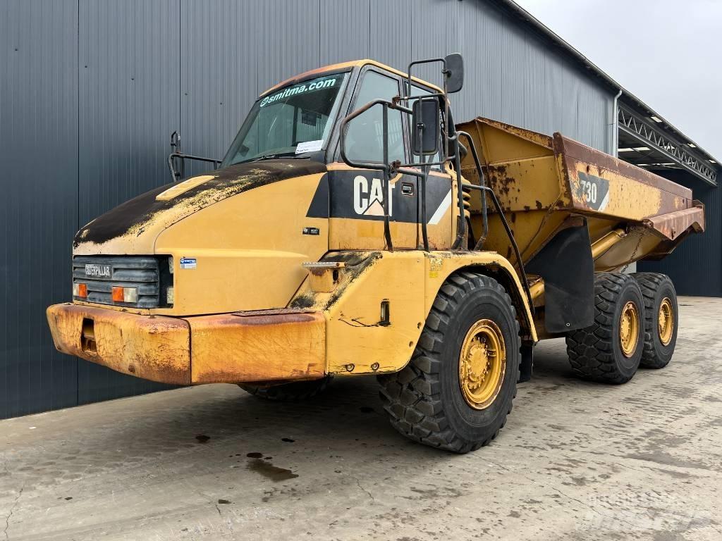 CAT 730 Шарнирно-сочленённые самосвалы