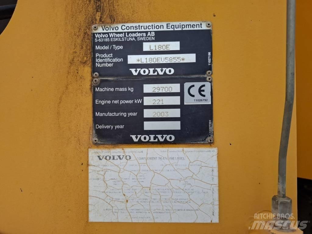 Volvo L 180 E Фронтальные погрузчики