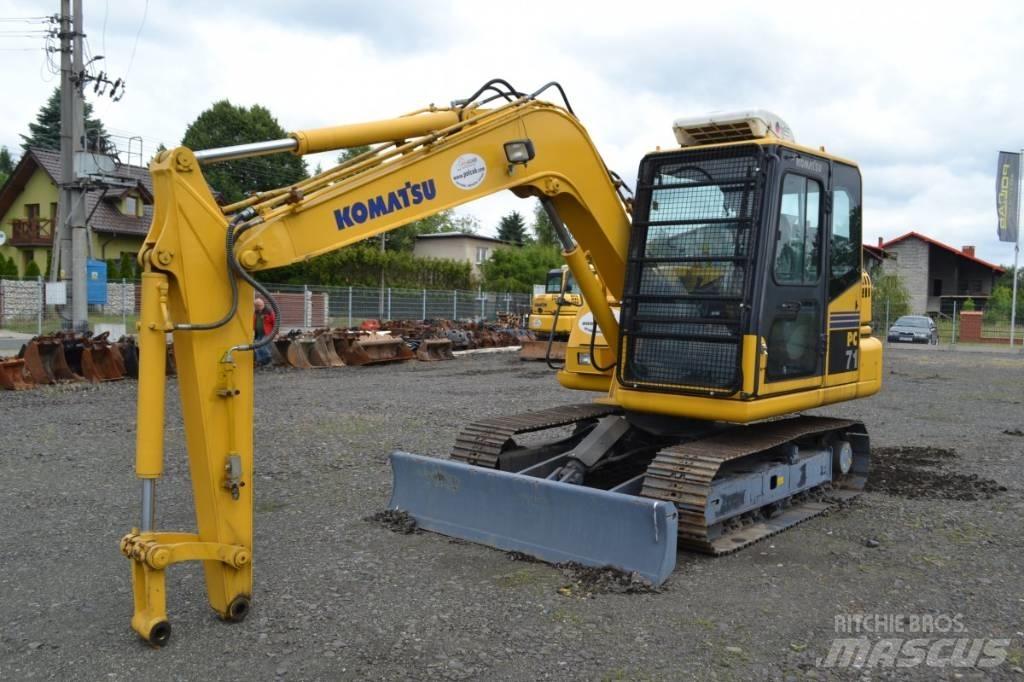 Komatsu PC 80 Малые экскаваторы 7т-12т