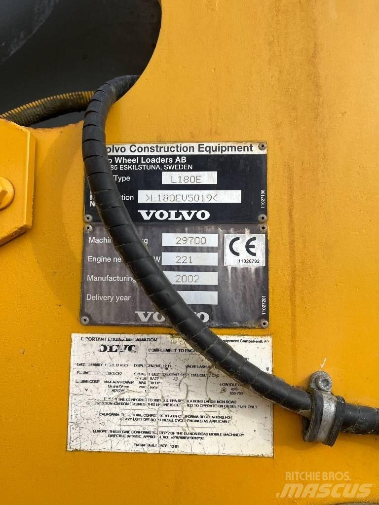 Volvo L 180 E Фронтальные погрузчики
