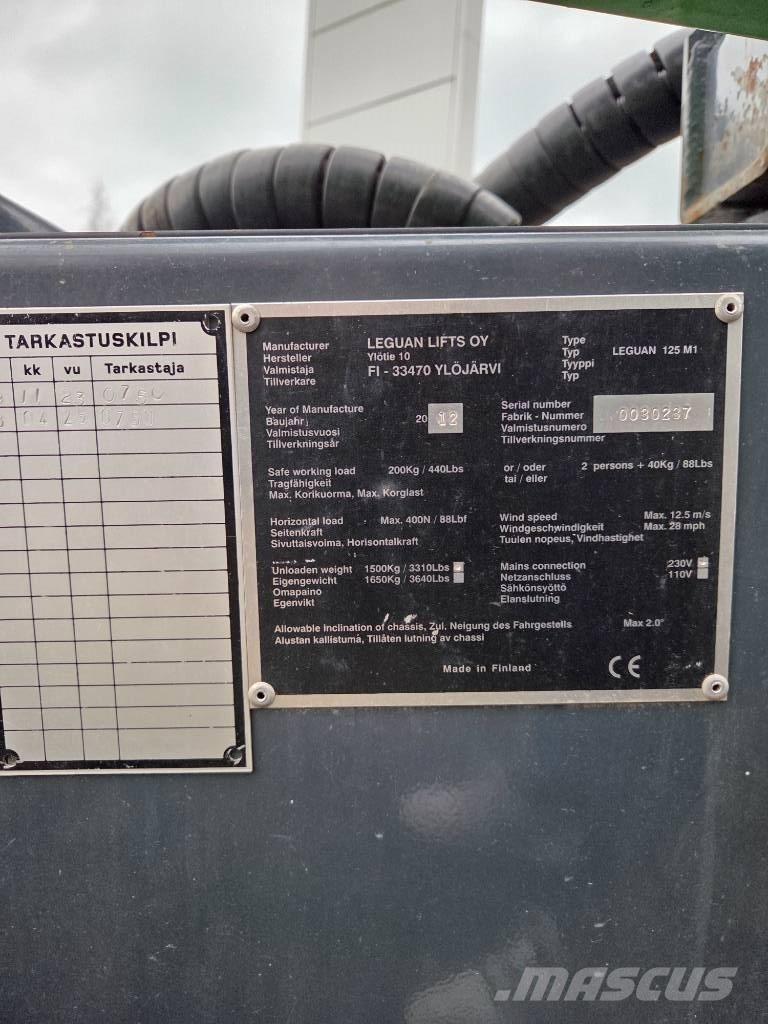 Leguan 125M1 Телескопические подъемники