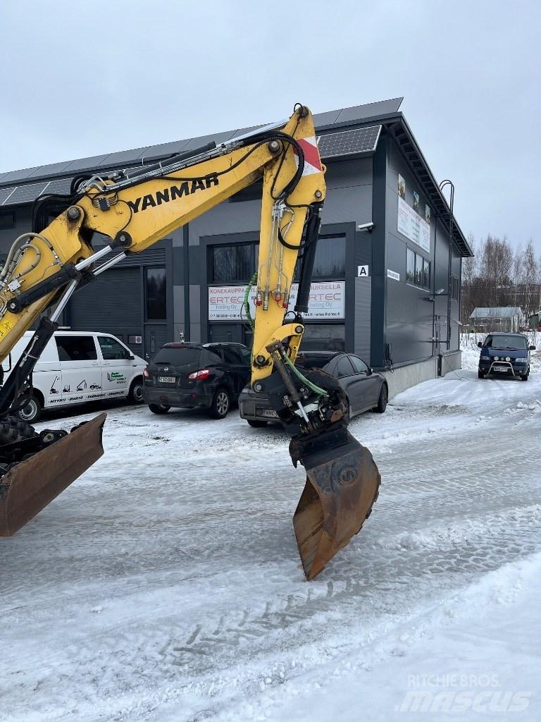 Yanmar B 95 W Колёсные экскаваторы