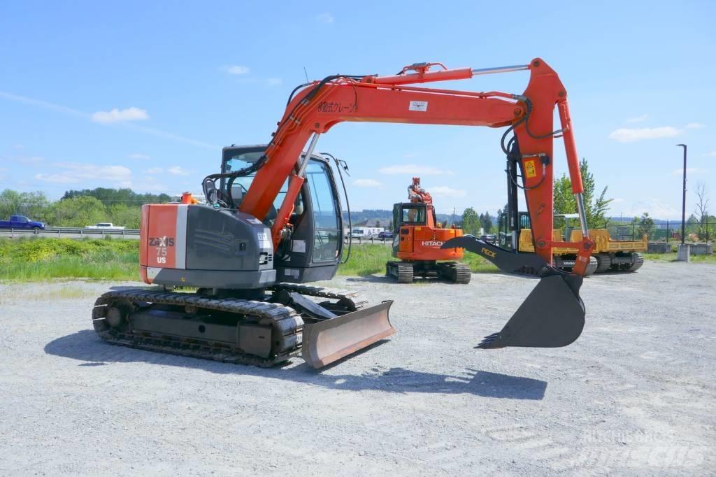 Hitachi ZX75US-3 Гусеничные экскаваторы
