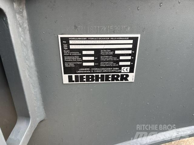 Liebherr 916 Колёсные экскаваторы