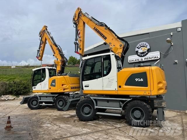 Liebherr 916 Колёсные экскаваторы