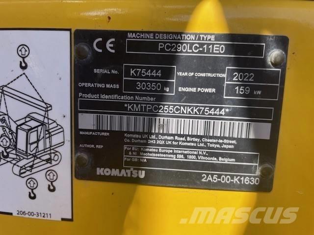 Komatsu PC 290 LC-11 Гусеничные экскаваторы