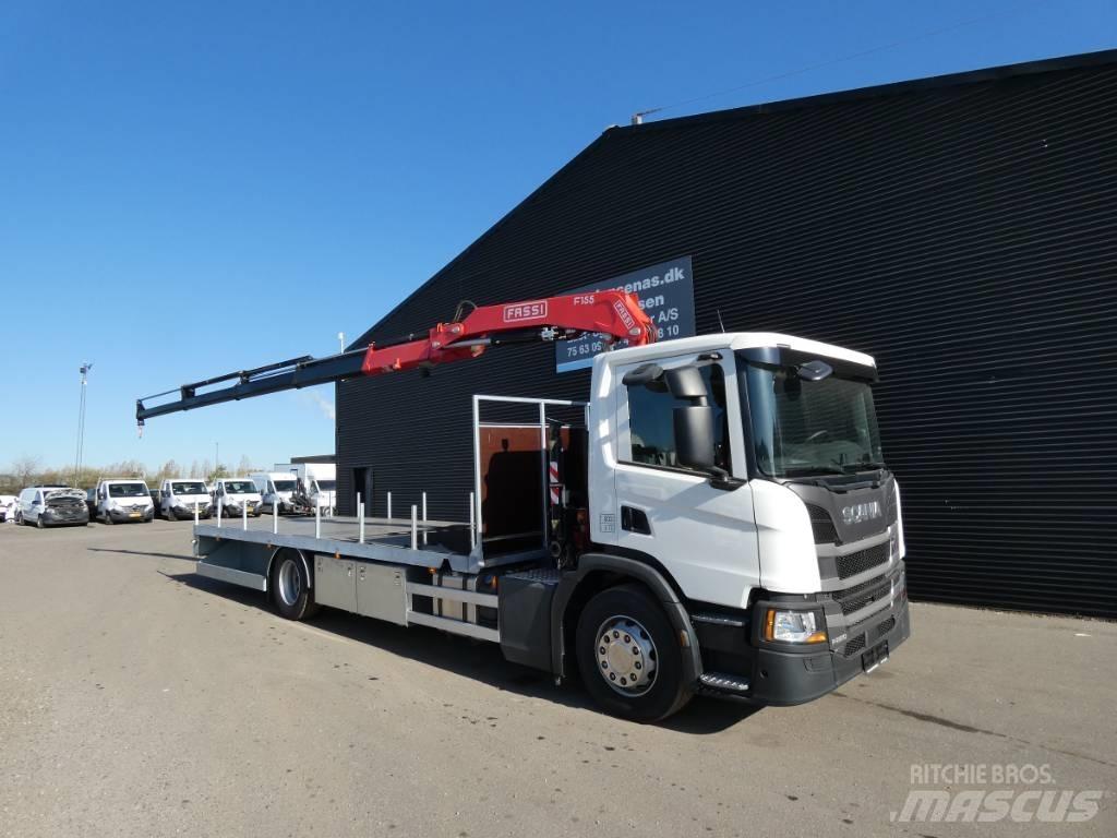 Scania P 220 Автомобильные краны