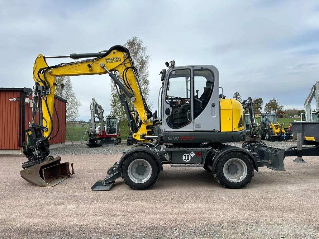Wacker Neuson EW100 Колёсные экскаваторы