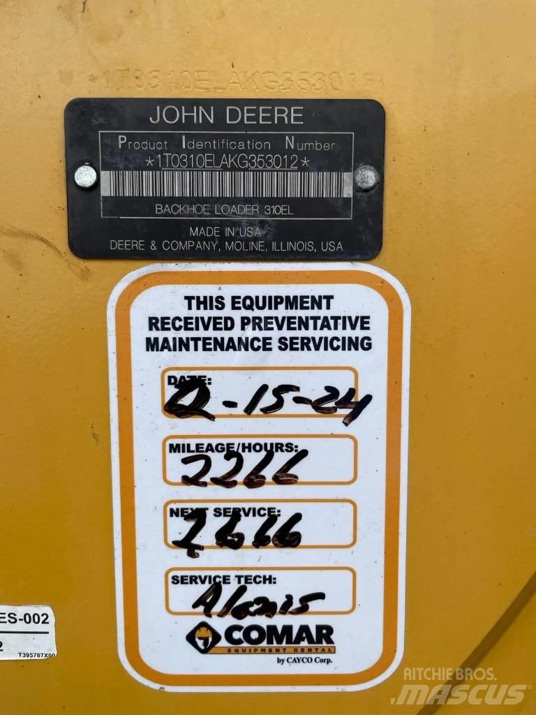 John Deere 310L EP Экскаваторы-погрузчики