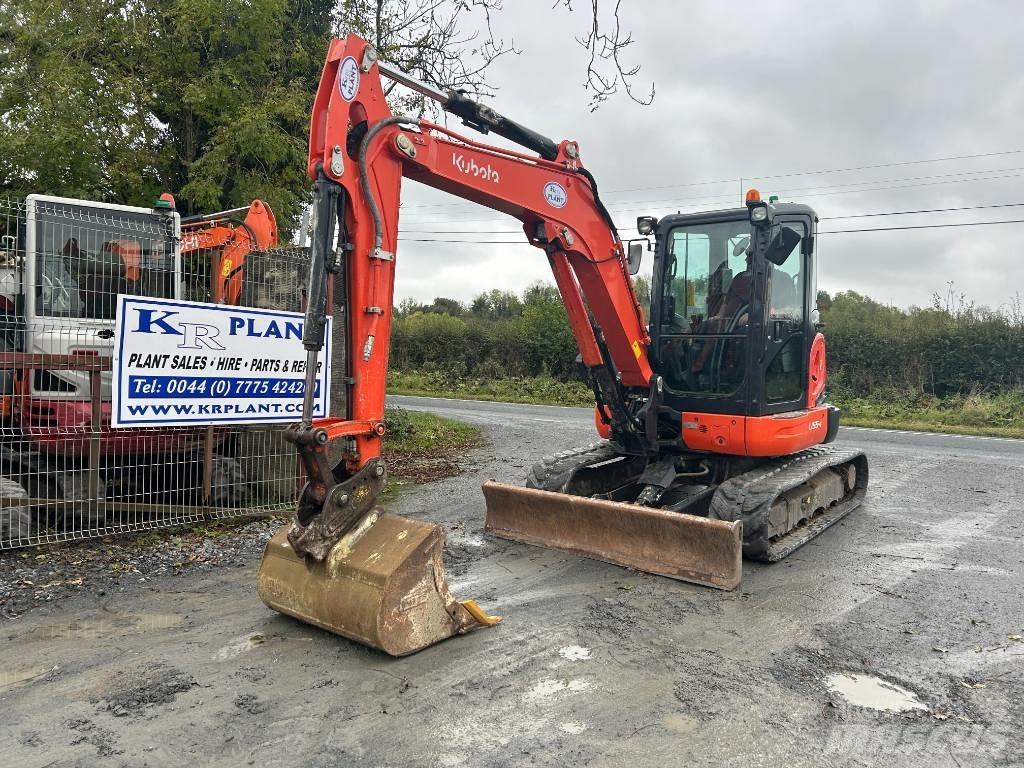 Kubota U55-4 Мини-экскаваторы