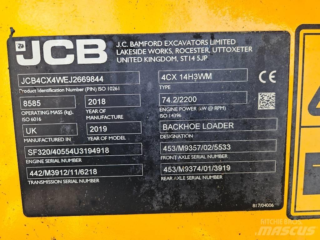 JCB 4 CX Eco Экскаваторы-погрузчики