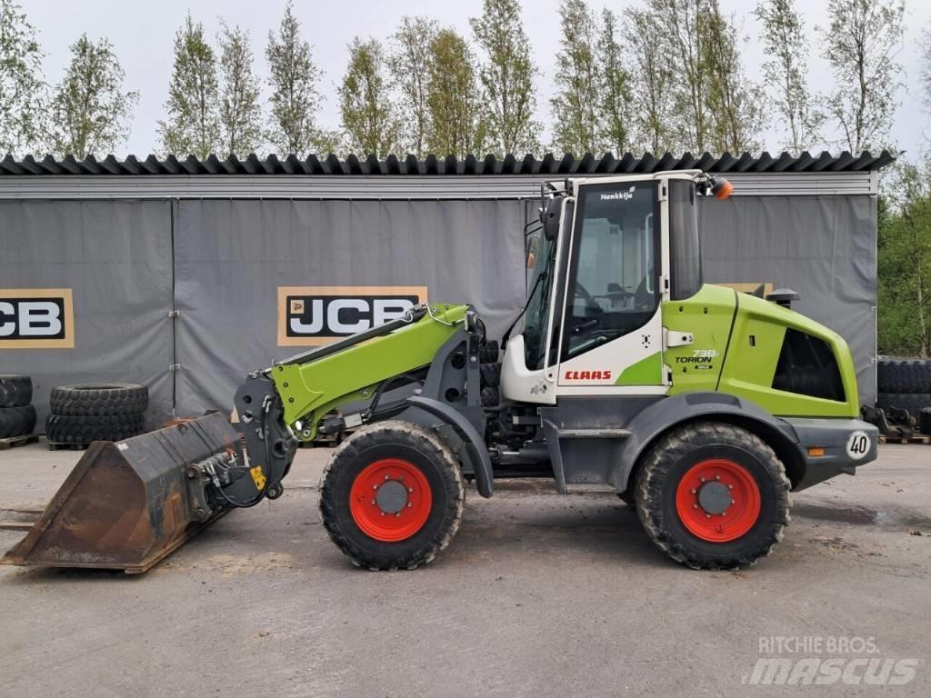 CLAAS 738T Телескопические фронтальные погрузчики