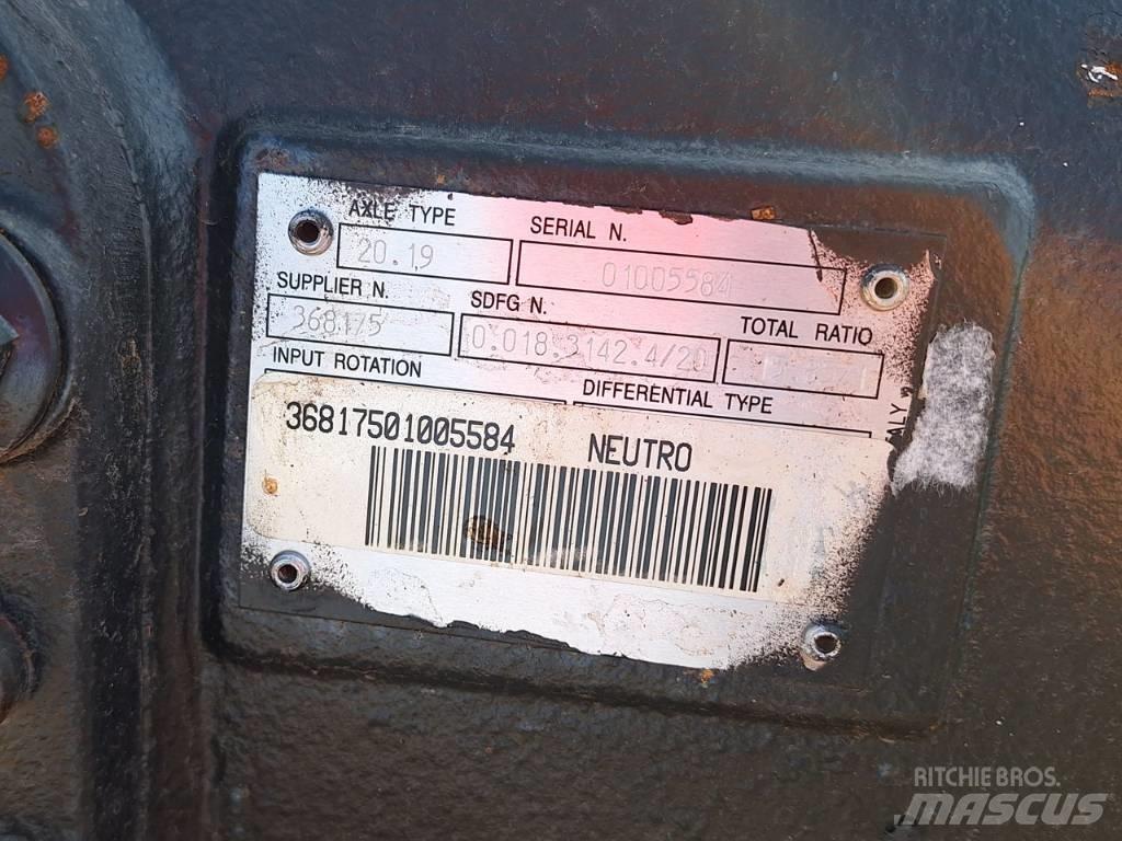 Carraro 20.19 Трансмиссии