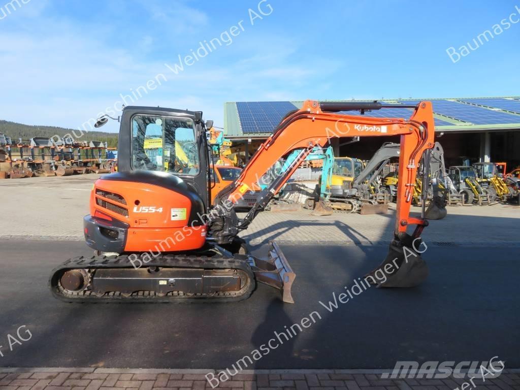 Kubota U 55-4 Мини-экскаваторы