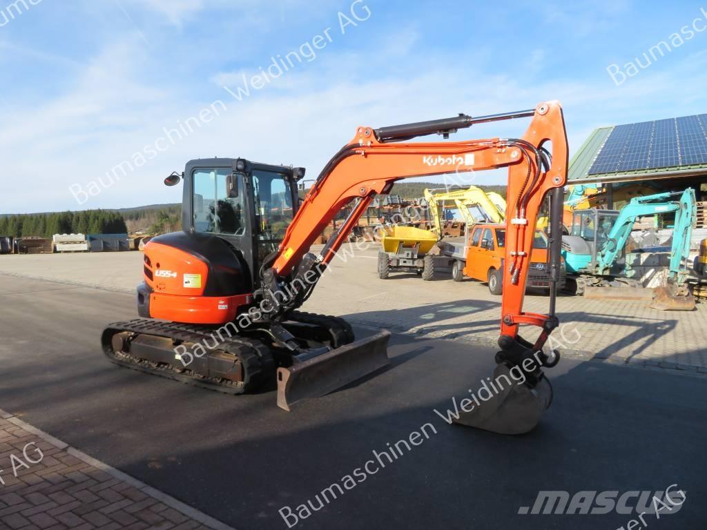 Kubota U 55-4 Мини-экскаваторы