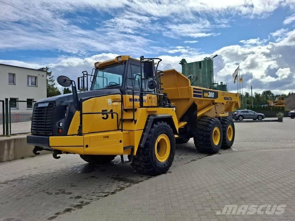 Komatsu HM 300 Шарнирно-сочленённые самосвалы