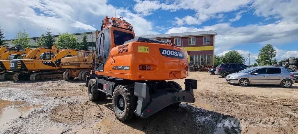 Doosan DX 160 W Колёсные экскаваторы