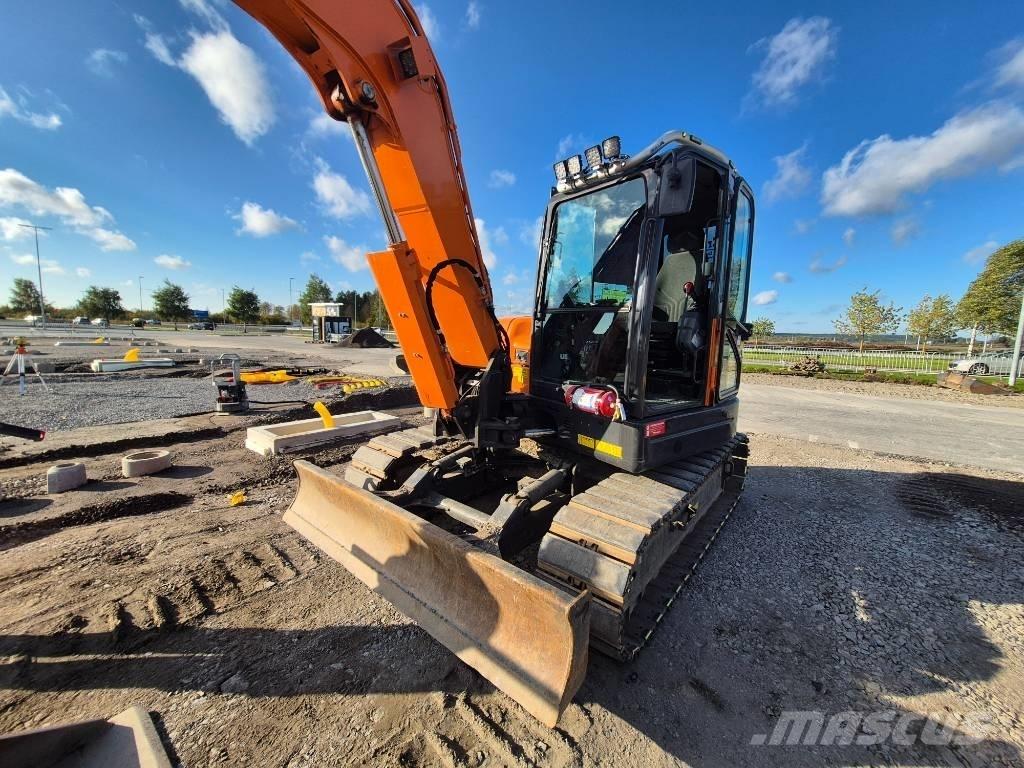 Doosan DX 85 R Малые экскаваторы 7т-12т
