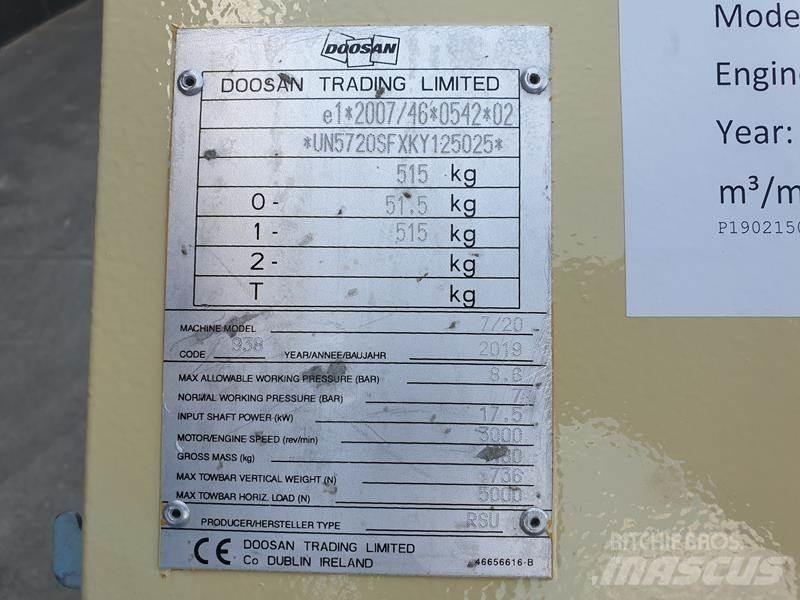 Doosan 7 / 20 Воздушные компрессоры