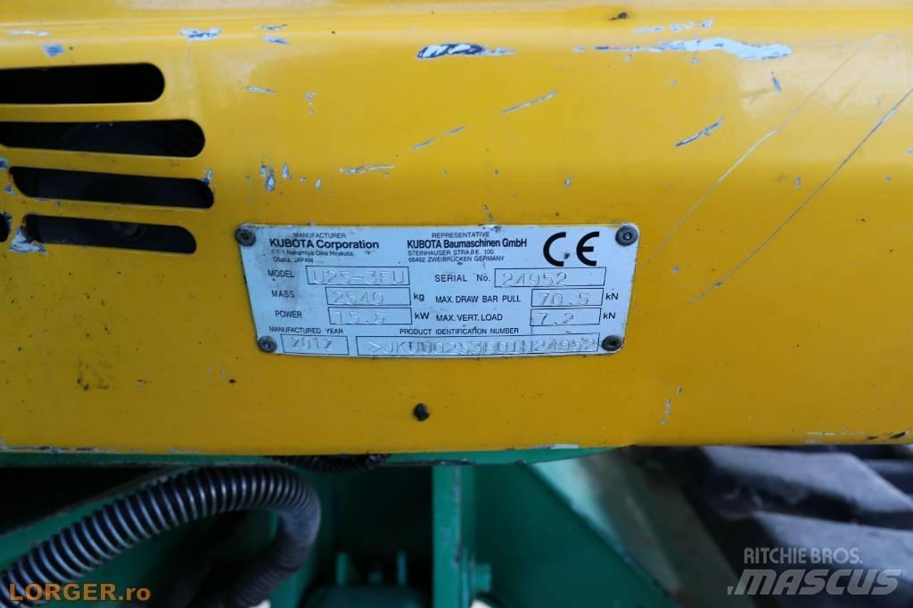 Kubota U25 - 3EU Мини-экскаваторы