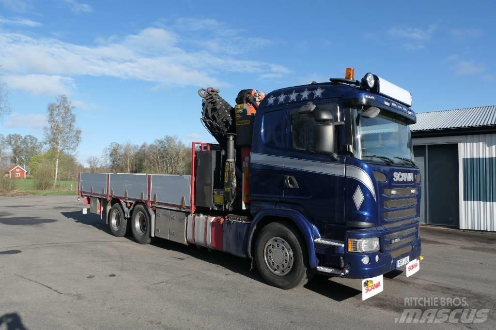 Scania G450 6x2 Автомобильные краны