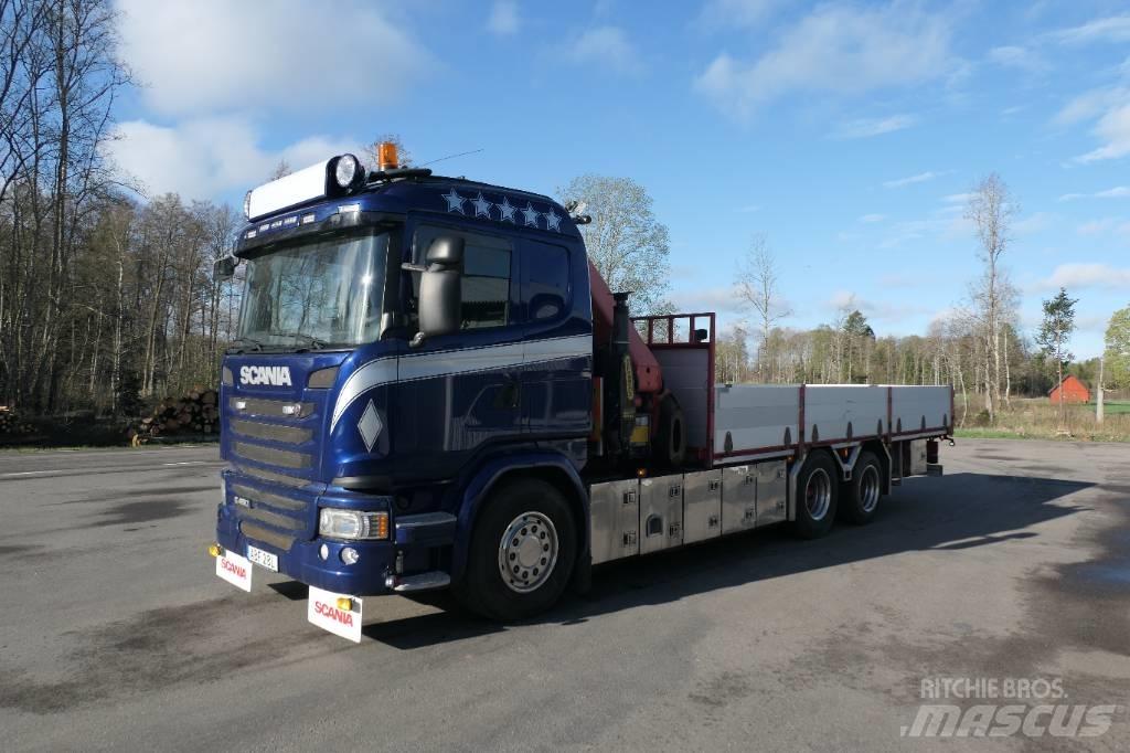 Scania G450 6x2 Автомобильные краны