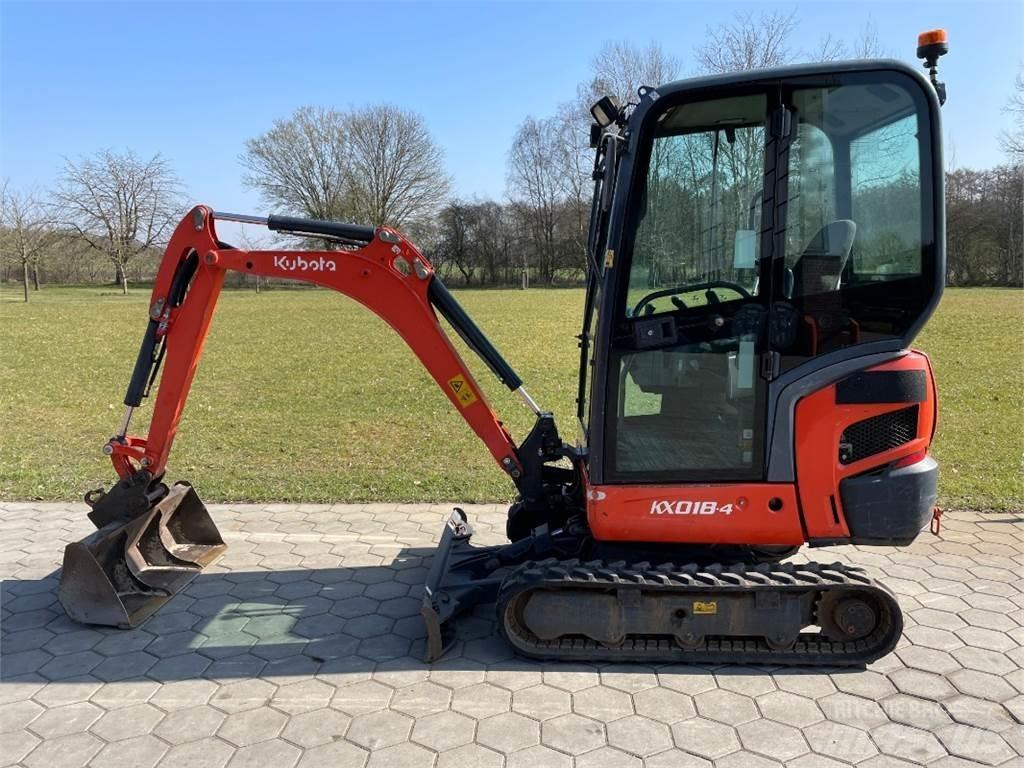 Kubota KX18-4 Мини-экскаваторы