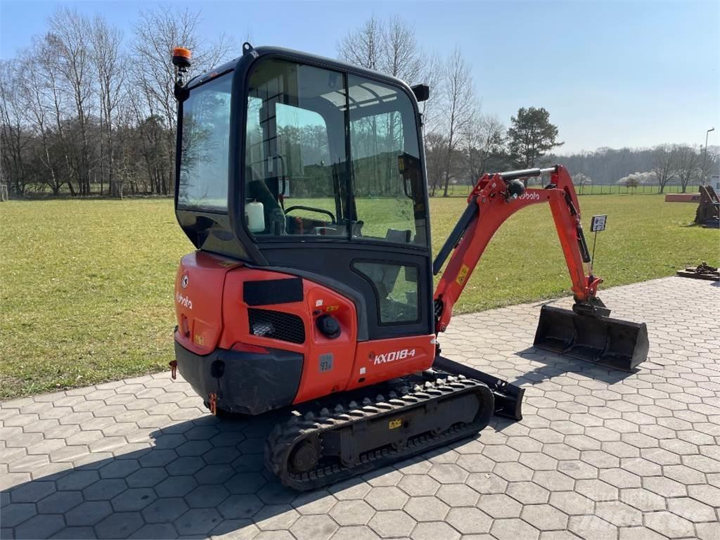 Kubota KX18-4 Мини-экскаваторы