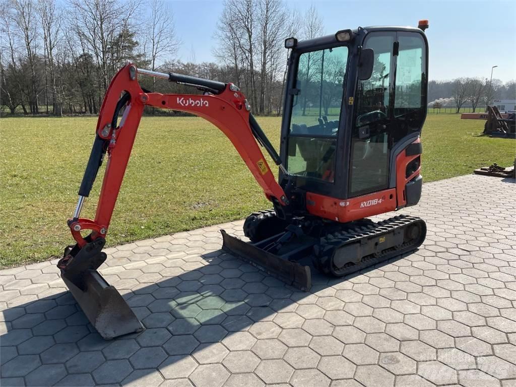 Kubota KX18-4 Мини-экскаваторы