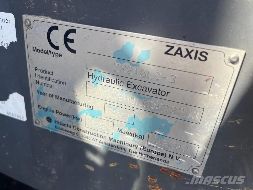 Hitachi ZX 210 LC-3 Гусеничные экскаваторы