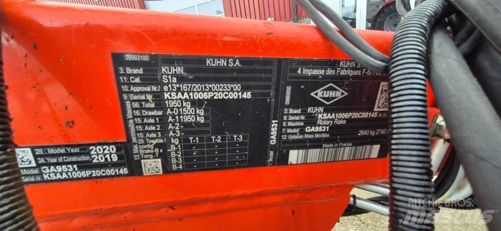 Kuhn GA 9531 Рядковые косилки