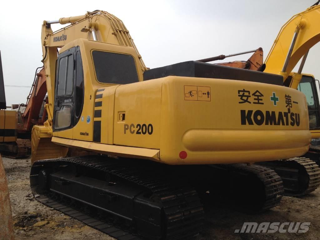 Komatsu PC200-6 Гусеничные экскаваторы