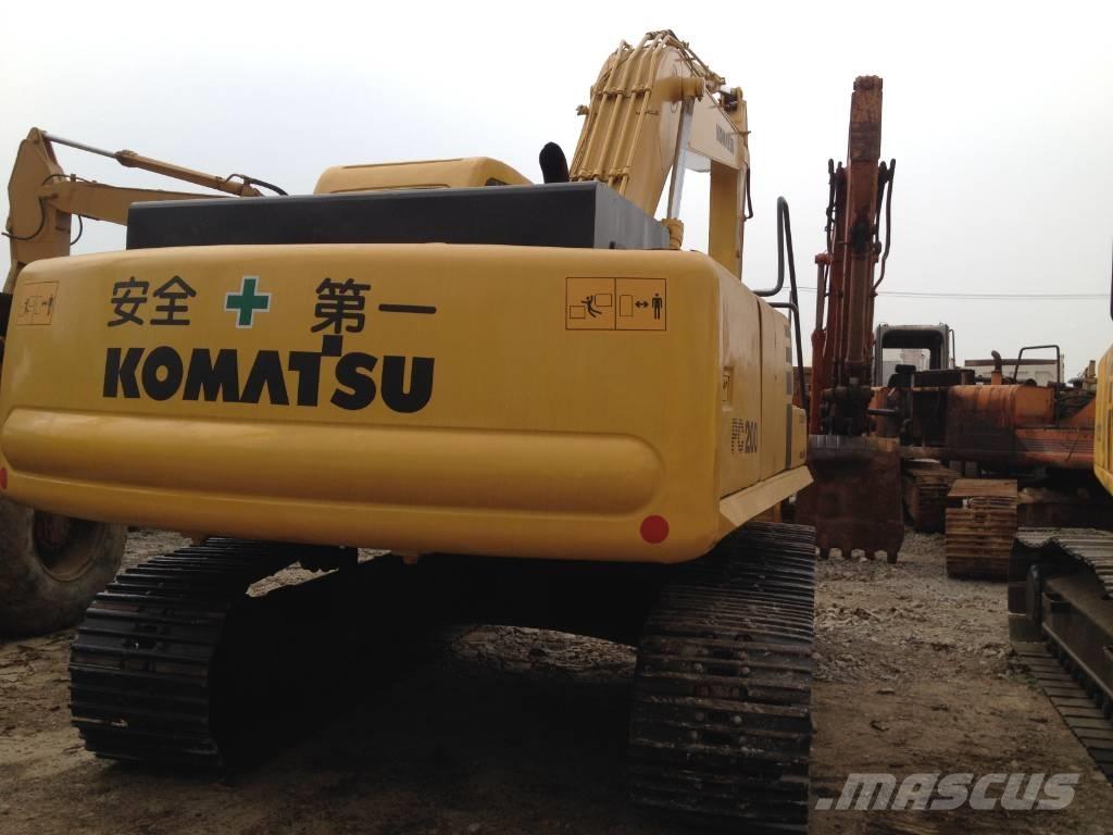 Komatsu PC200-6 Гусеничные экскаваторы