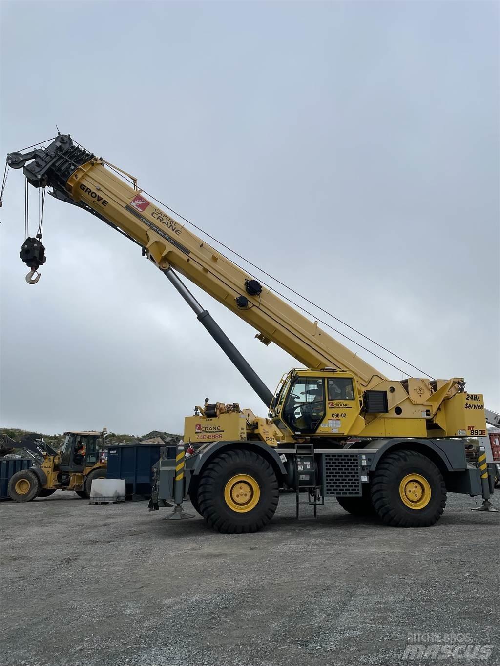 Grove RT890E Автокраны вездеходы