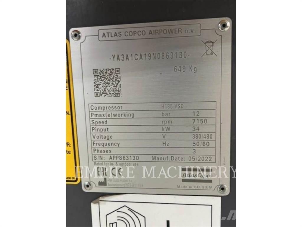 Atlas Copco H185 Воздушные компрессоры
