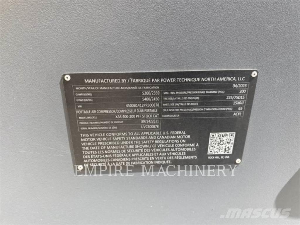 Atlas Copco XAS400CD Воздушные компрессоры
