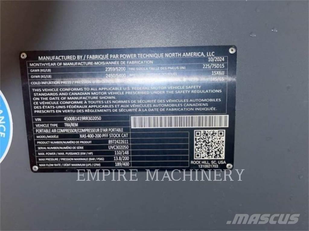 Atlas Copco XAS400CD Воздушные компрессоры