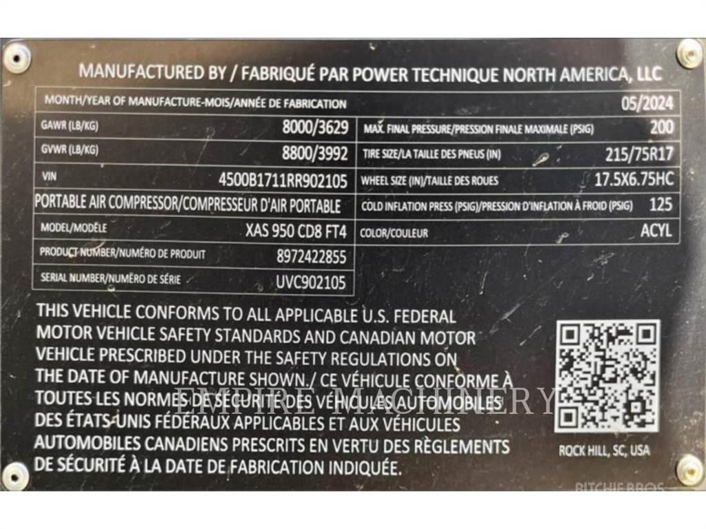 Atlas Copco XAS950CD Воздушные компрессоры