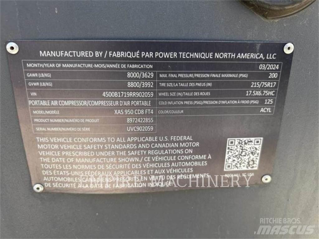 Atlas Copco XAS950CD Воздушные компрессоры