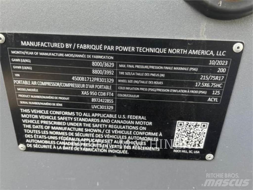 Atlas Copco XAS950CD Воздушные компрессоры
