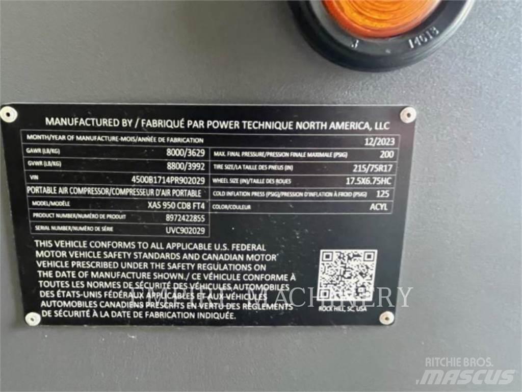 Atlas Copco XAS950CD Воздушные компрессоры