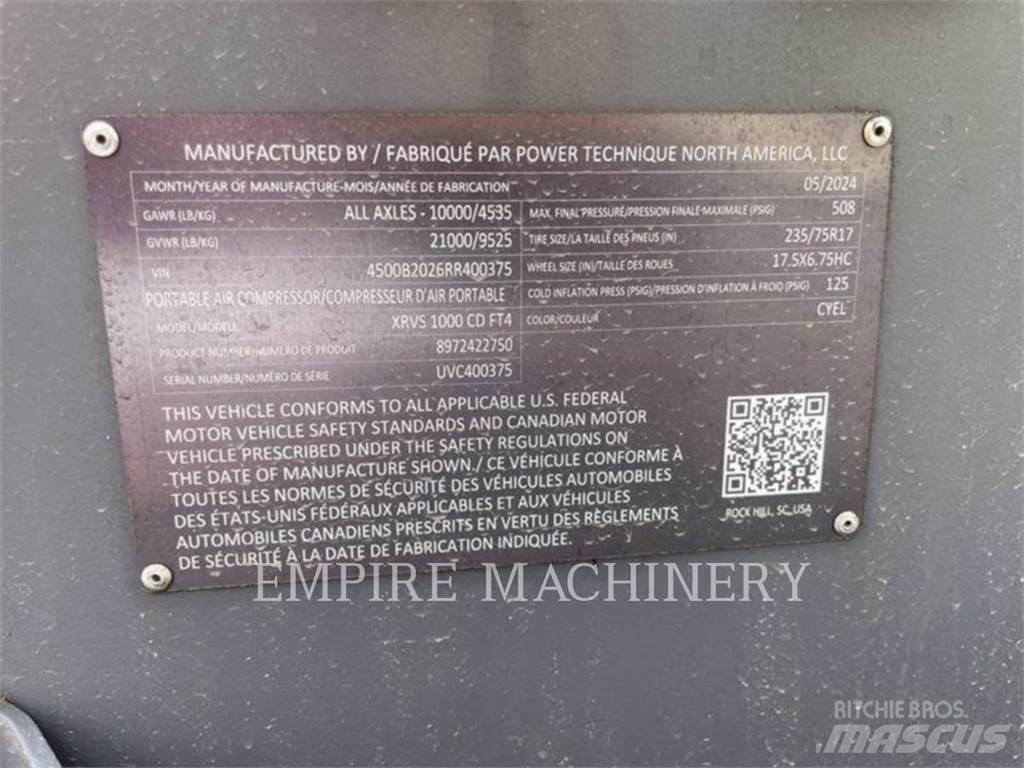 Atlas Copco XRVS1000CD Воздушные компрессоры