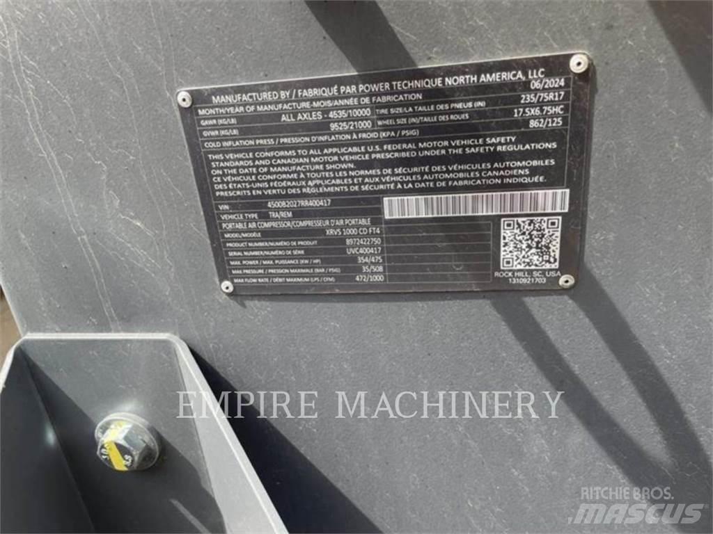 Atlas Copco XRVS1000CD Воздушные компрессоры